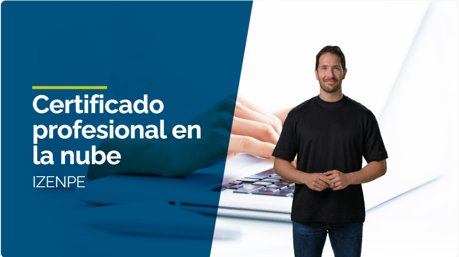Certificado profesional en la nube